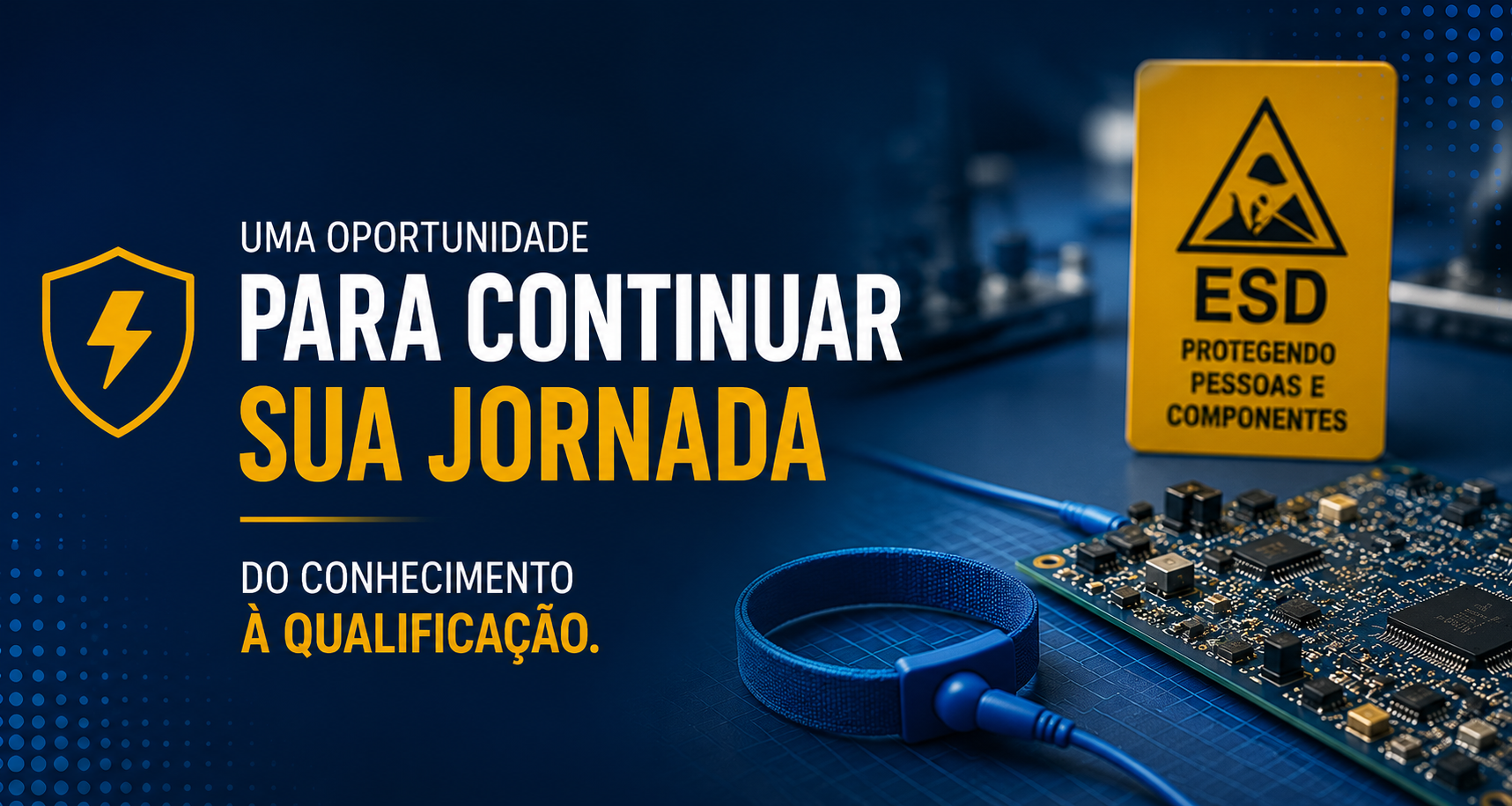 Uma oportunidade para continuar sua jornada